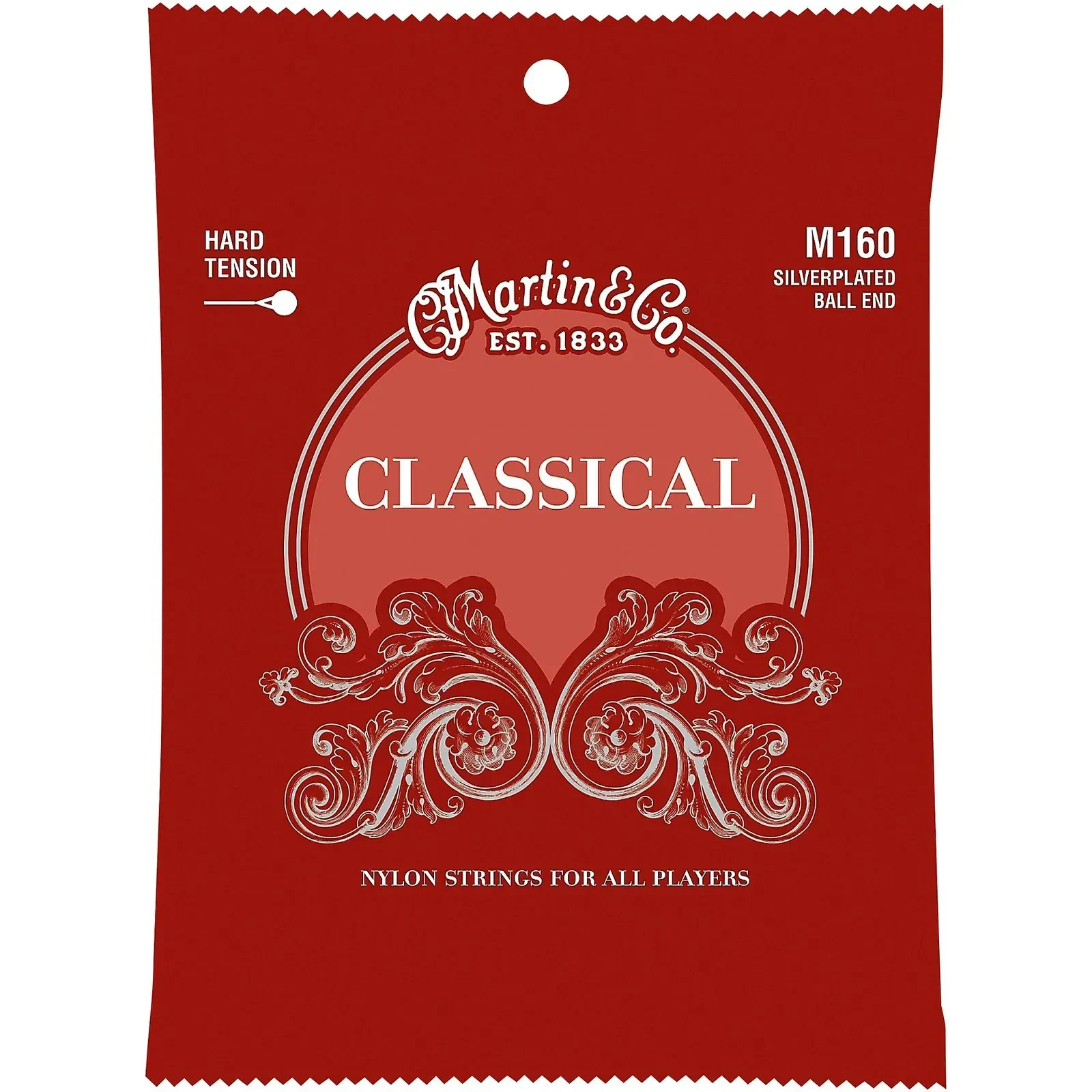 Струны для классической гитары Martin Guitars 41Y18M160 Classical Nylon Hard Tension
