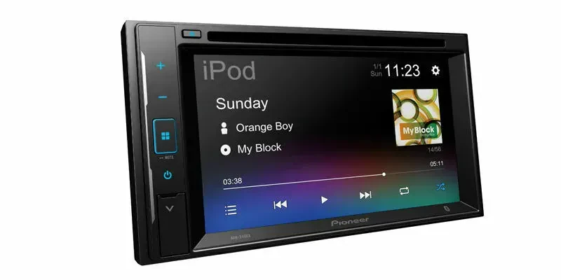 Автомагнитола Pioneer AVH-240EX 6.2" сенсорный экран, WVGA, DVD, Bluetooth
