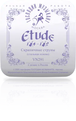 Струны для скрипки Господин Музыкант VN291 ЭТЮД 1/2