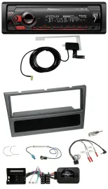 Pioneer DAB USB Lenkrad Bluetooth Autoradio für Opel Corsa C Meriva Vectra C Tig