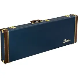 Кейс для электрогитары Fender Classic Series Wood Strat/Tele Case Navy Blue Orange