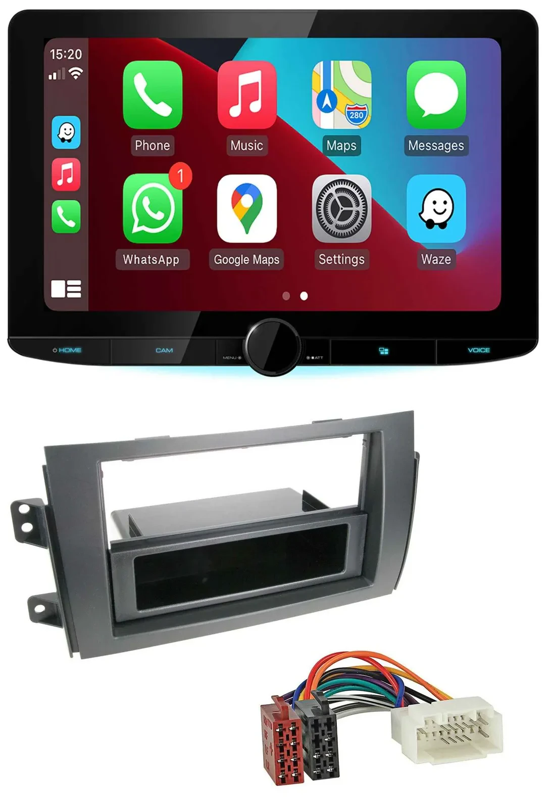 Kenwood MP3 USB DAB Bluetooth Autoradio für Fiat Sedici, Suzuki SX 4