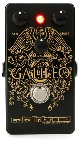 Педаль эффектов для электрогитары Catalinbread Galileo Treble Boost Overdrive Pedal