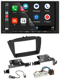 JBL USB 2DIN MP3 Bluetooth AUX Autoradio für Hyundai ix35 (ab 2013)