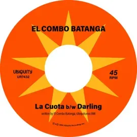 Виниловая пластинка El Combo Batanga - La Cuota B/w Darling [New 7" Vinyl]