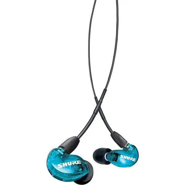 наушники Shure SE215 Special Edition Sound Isolating Earphones Blue/Grey