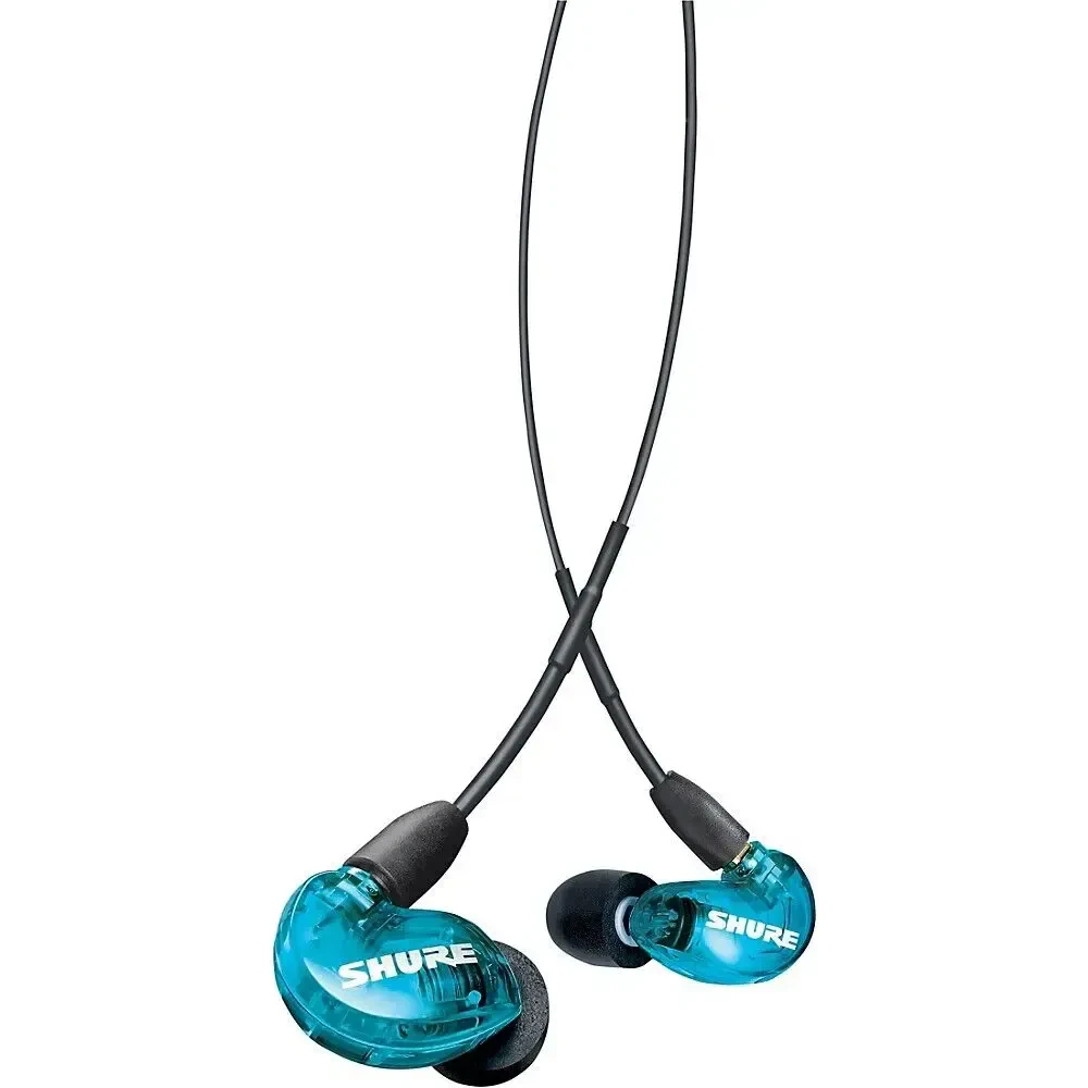 наушники Shure SE215 Special Edition Sound Isolating Earphones Blue/Grey