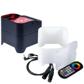 ColorKey CKU-6220 MobilePar Mini Hex 4 MKII Battery Power RGBAW-UV LED Par Li...