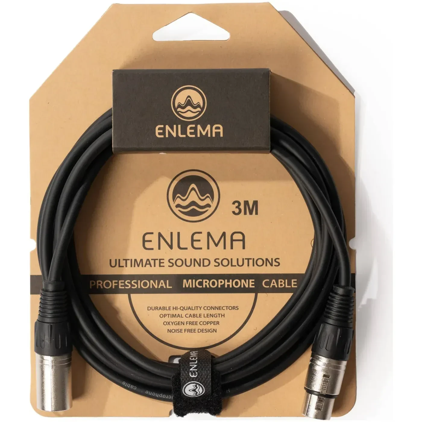 Микрофонный кабель ENLEMA X3 Standard Black 3 м