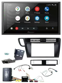 Pioneer USB 2DIN DAB Lenkrad Bluetooth Autoradio für Audi Q5 Infoadapter Aktiv o