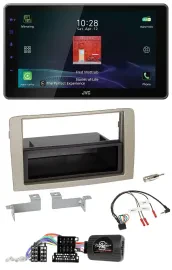 JVC DAB Lenkrad Bluetooth USB Autoradio für Lancia Musa 2004-2012