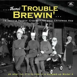 Виниловая пластинка Various Artists - There's Trouble Brewin': 16 Serious Rocki' Crackers For Your C
