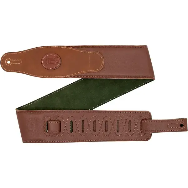 Ремень для гитары Levy's 2.5" Padded Garment Leather Guitar Strap Brown 3 in.