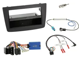 Einbauset Lenkradadapter DIN Autoradio für Alfa Romeo Mito 2013-2018 955 ISO sch