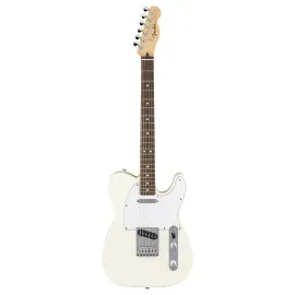 Fender Standard Telecaster 6 String Olympic White Electric Guitar for Recording