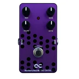 Педаль эффектов для бас-гитары One Control Blackberry Overdrive