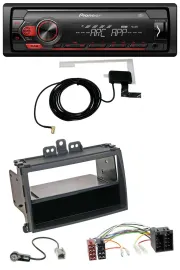 Автомагнитола Pioneer 1-DIN USB DAB MP3 AUX для Hyundai i20 (2008–2011)