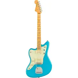 Электрогитара Fender American Professional II Jazzmaster Maple FB Left-Handed Miami Blue