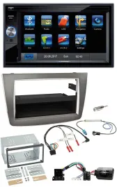 Автомагнитола Blaupunkt 2DIN, USB, Bluetooth, навигация (TMC) для Alfa Romeo Mito