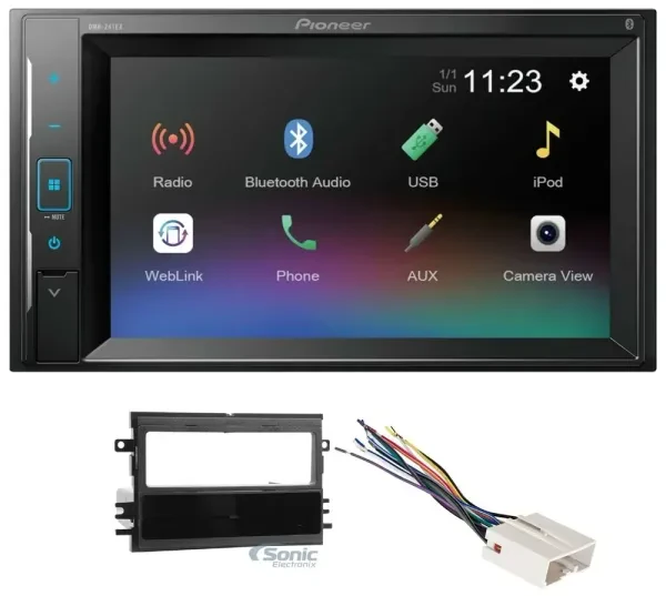 2004-2008 Ford F-150 Pioneer Double DIN Bluetooth Car Stereo Upgrade | 241ex