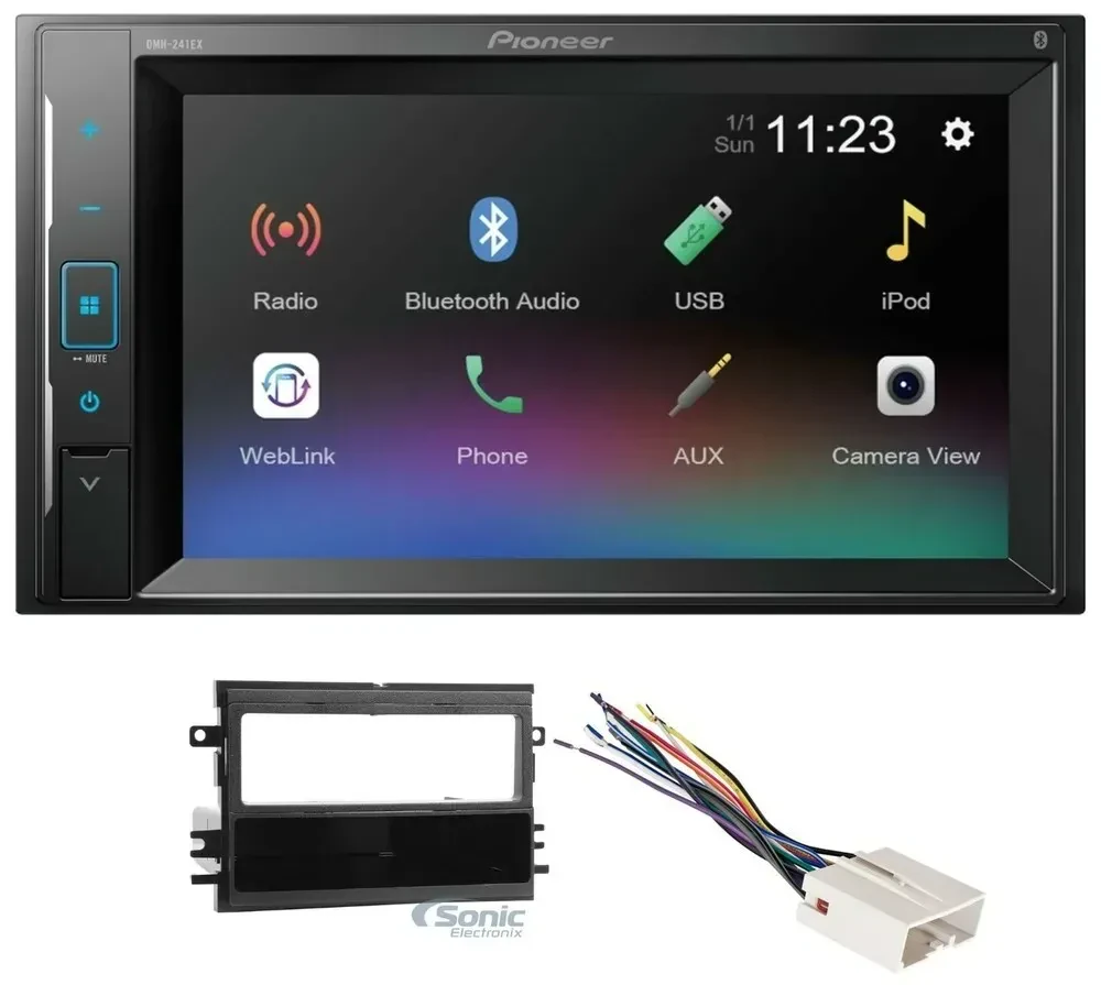 Автомагнитола для Ford F-150 (2004–2008) Pioneer 241EX Double DIN, Bluetooth