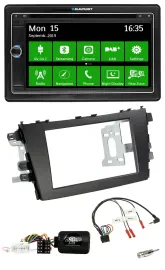 Blaupunkt Bluetooth 2DIN Lenkrad DAB USB TMC Navigation für Suzuki Celerio LF ab