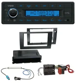 VDO AUX Bluetooth USB MP3 Autoradio für Audi A4 B7 04-08 Symphony Aktivsystem MO