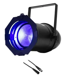American DJ ADJ Par Z150 RGBA 150 Watt RGBA LED Par Can Wash Light+DMX Cable
