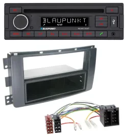 Blaupunkt MP3 USB CD Bluetooth AUX Autoradio für Smart ForFour 454 ForTwo 451 IS