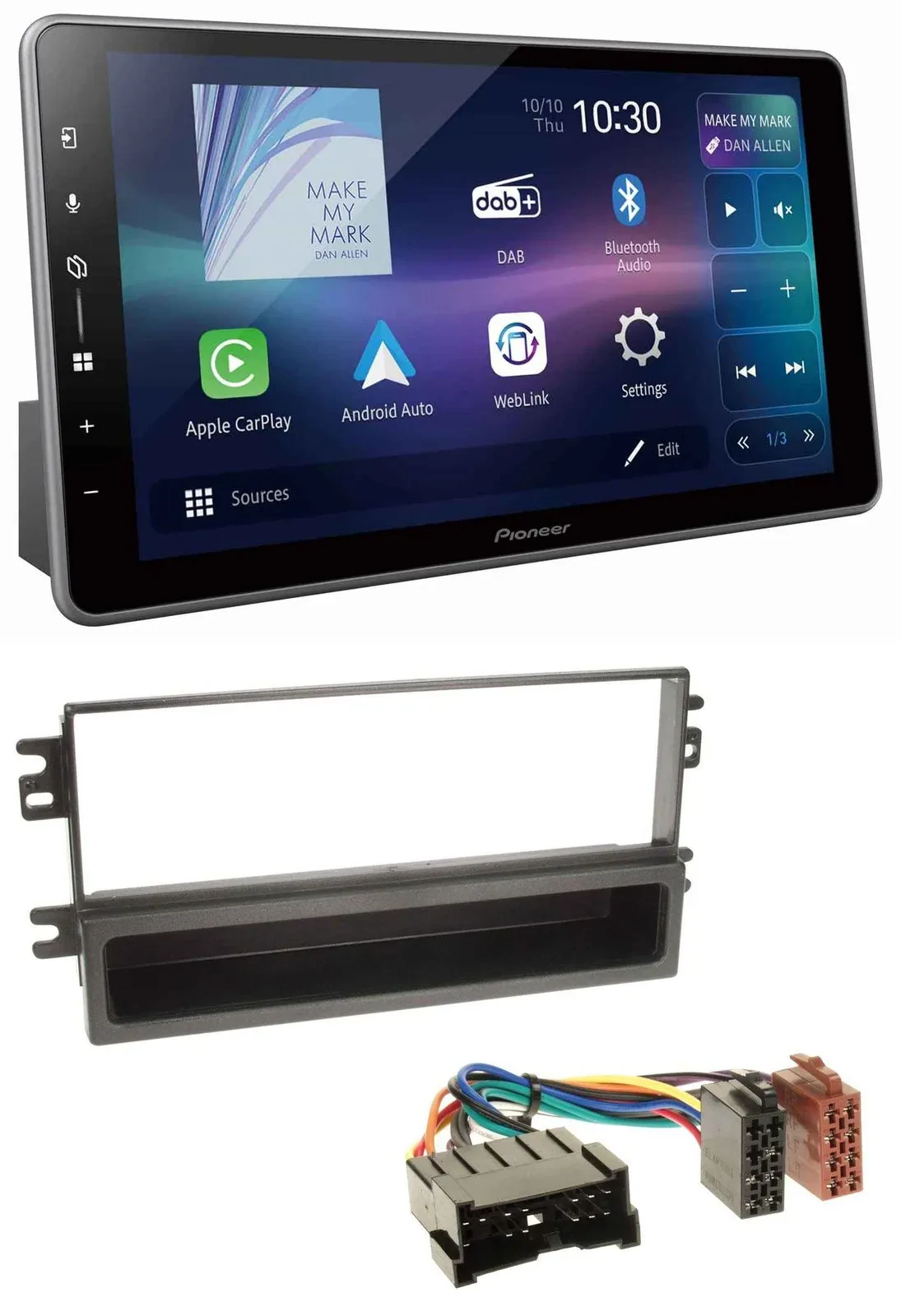 Pioneer Bluetooth USB DAB MP3 Autoradio für Kia Carnival 01-06 Carens ab 03