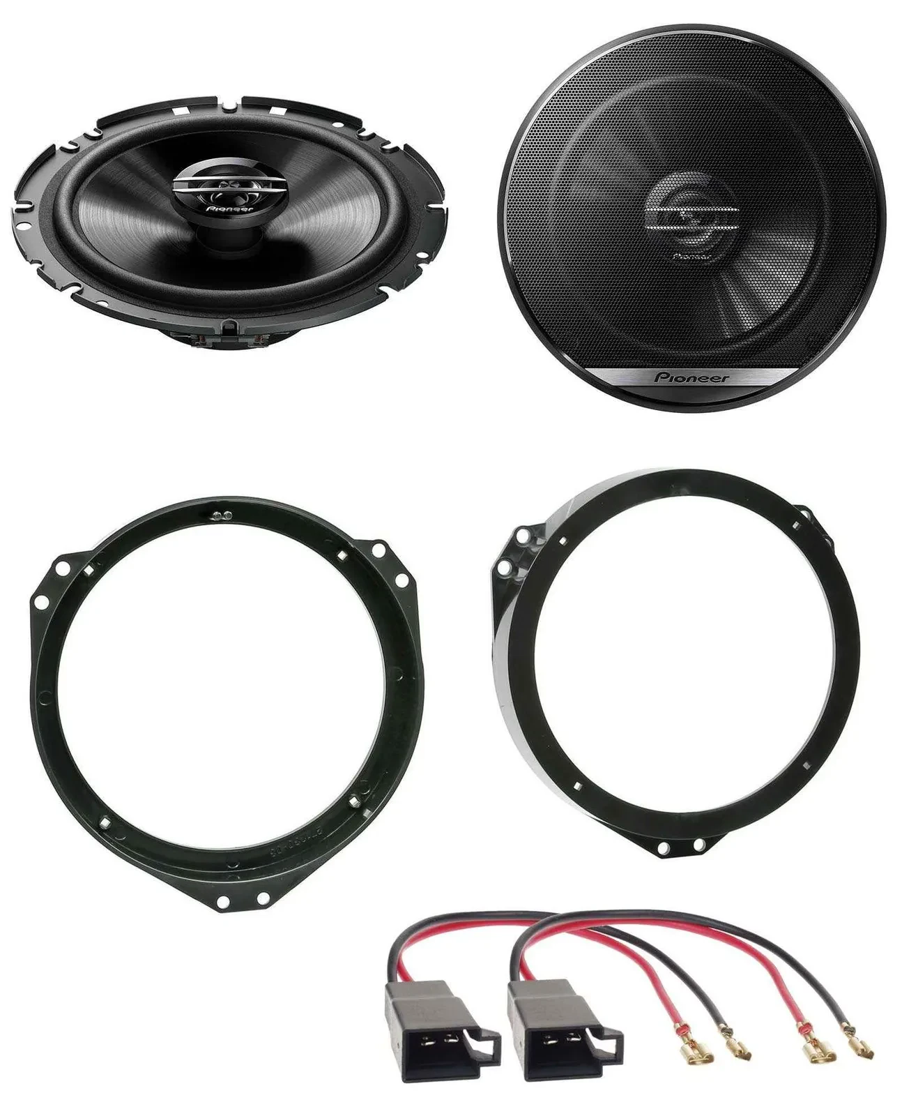 Pioneer 300Watt 2-Wege 16,5cm Lautsprecher für Opel Meriva Astra Calibra Omega V