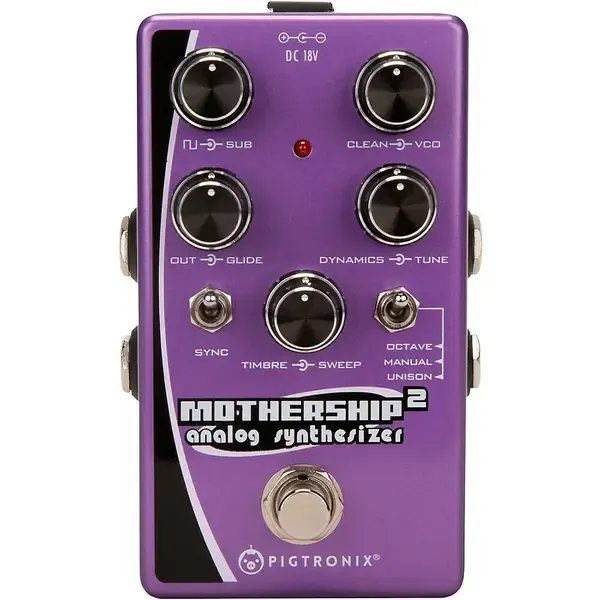 Педаль эффектов для электрогитары Pigtronix Mothership 2 Analog Synthesizer Pedal