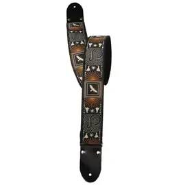 Ремень для гитары PRS 2" Deluxe Retro Custom Jacquard Guitar Strap Beige Birds