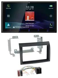 JVC USB Bluetooth 2DIN DAB MP3 Autoradio für Citroen Jumper Peugeot Boxer Fiat D