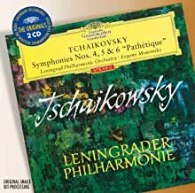 CD-диск CD-диск Evgeny Mravinsky – Tchaikovsky: Symphonies Nos. 4, 5 & 6 Pathetique (2 диска)
