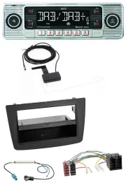 Автомагнитола для Alfa Romeo Mito 955 2008–2014 Dietz Bluetooth, USB, MP3, DAB, ISO, черная