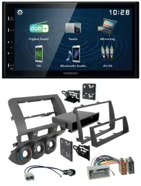 Kenwood 2DIN Bluetooth MP3 USB DAB Autoradio für Honda Fit 06-07 nur US-Importe