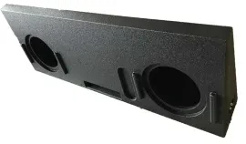 Atrend A608-10V Empty Dual 10" Vented Subwoofer Enclosures