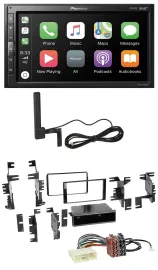 Pioneer USB 2DIN Bluetooth DAB MP3 Autoradio für Nissan Quest Rogue Titan ab 11
