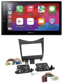 Pioneer DAB USB MP3 Bluetooth 2DIN Autoradio für Honda Accord 02-08 schwarz