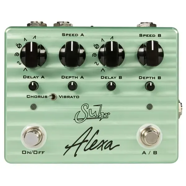 Педаль эффектов для электрогитары Suhr Alexa Multi Wave Dual Channel Analog Chorus Vibrato