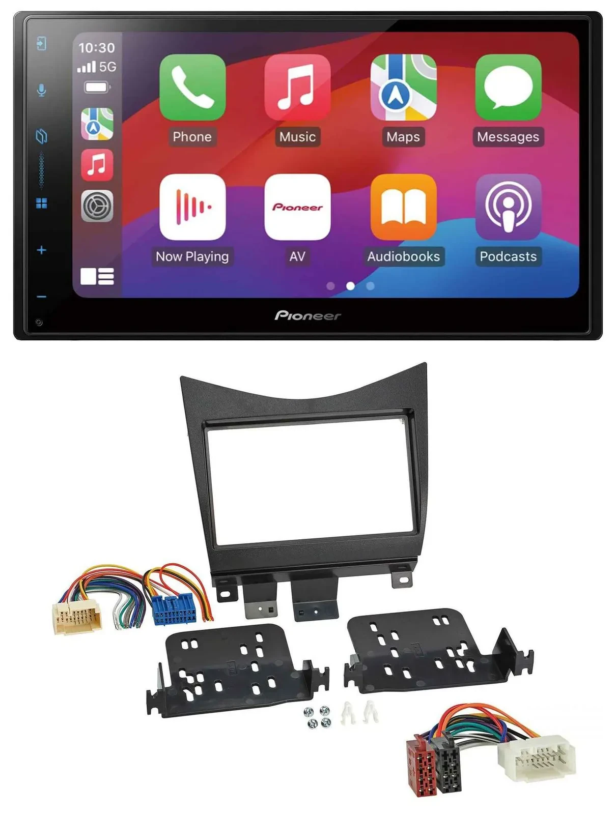 Pioneer DAB USB MP3 Bluetooth 2DIN Autoradio für Honda Accord 02-08 schwarz