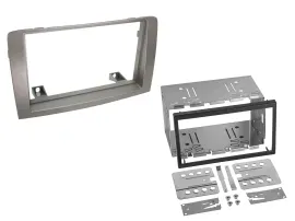 Einbaurahmen Set Doppel DIN Autoradio für Lancia Musa 350 2004-2012