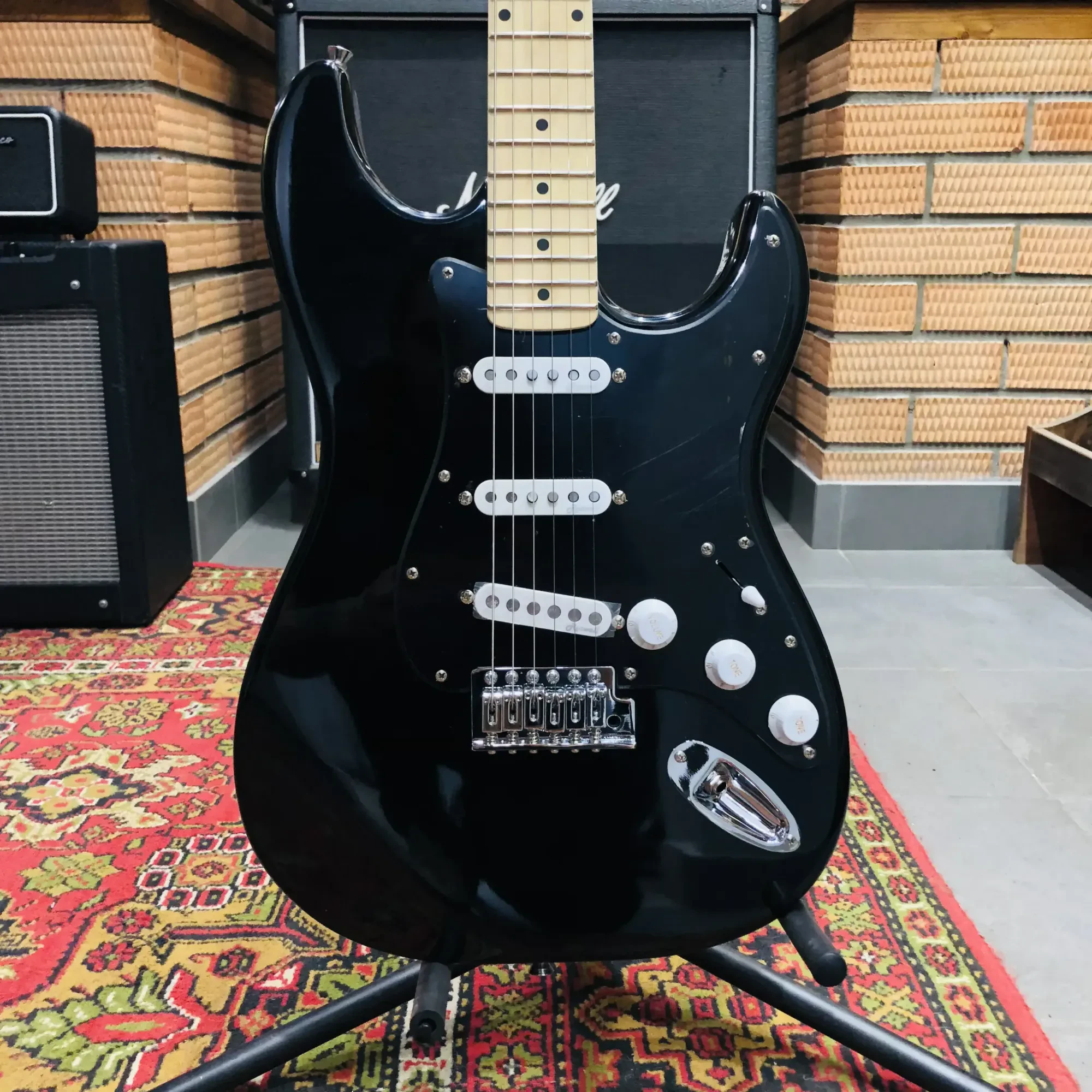 Электрогитара Harley Benton ST-57DG Black Tribute China 2025