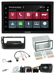 Blaupunkt DAB Bluetooth USB Lenkrad 2DIN Autoradio für Cadillac BLS YSCF 2006-20