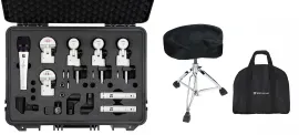 SE ELECTRONICS V Pack Arena EC Drum Microphones: V KICK/Beat/V7 X/sE8+Throne