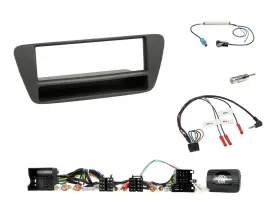 Einbauset Lenkradadapter DIN Autoradio für Audi Q3 8U 2011-2018 Concert OEM Gerä