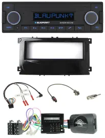 Blaupunkt DAB USB Bluetooth Lenkrad Autoradio für Ford Galaxy Focus C-Max Can ab