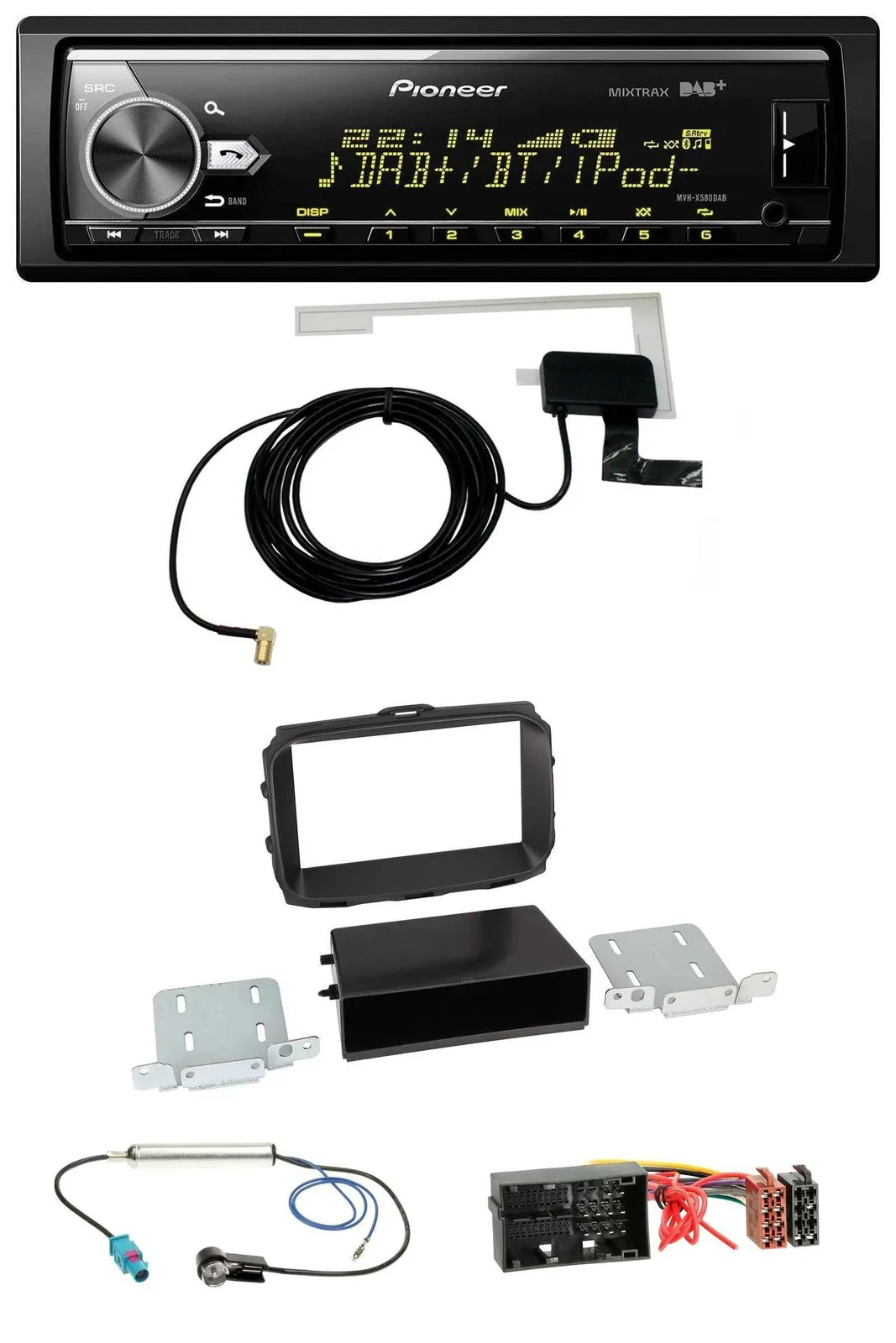 Автомагнитола для Alfa Romeo Giulietta 940 (Facelift) Pioneer Bluetooth, DAB, USB, MP3