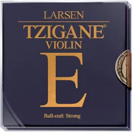 Larsen Strings Tzigane Violin String Set 44 Size Heavy Gauge, Ball End